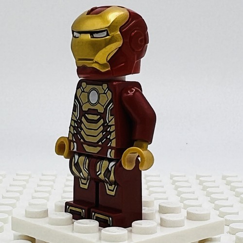 LEGO minifigure Iron Man 3 Mark 42 Armor Marvel sh072a 76007 (Plain White Head) - Picture 2 of 12