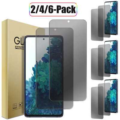 Privacy Screen Protector Tempered Glass For Samsung Galaxy S20 FE S20 FE  5G