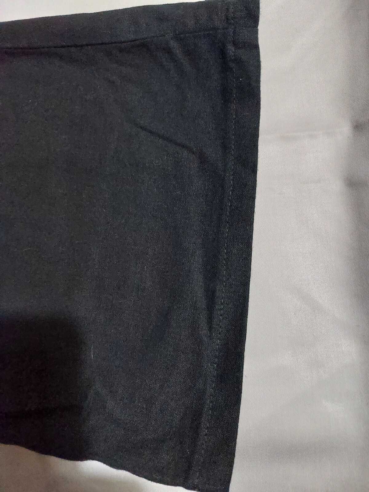 Women's casual black cotton & linen slacks trousers w/ pockets size 12 BNWOT image 8