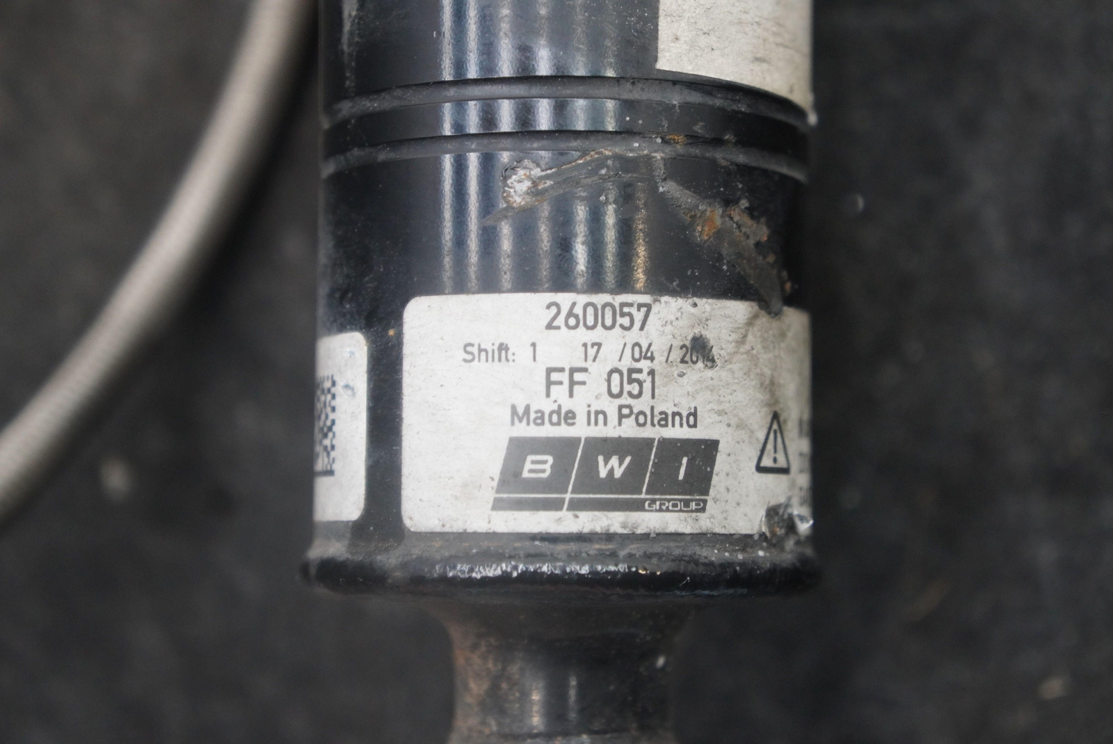 Front Shock Absorber Spring Coil Strut 260057 OEM Ferrari 458 Spider Italia