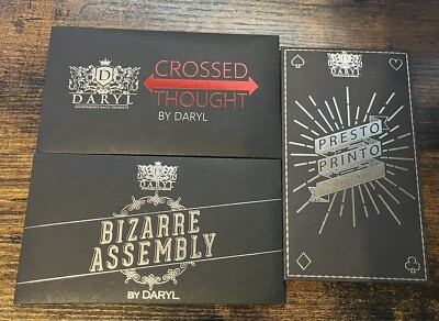 Daryl Zaubertrick Set - Crossed Thought - Presto Printo - Bizarre Assembly