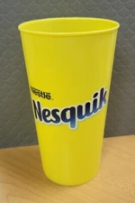 NESTLÉ NESQUIK Yellow 6.5" Tumbler Cup Nesquik Bunny & LOGO Bee International