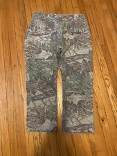 Duxbak Realtree Camo Pants 40 X 30 Distressed