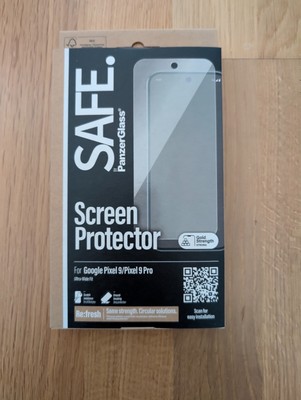 PanzerGlass  Safe   Bildschirmschutz für Google Pixel 9/9 Pro (Ultra Wide Fit)