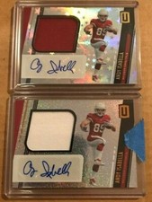 Lot (2) ANDY ISABELLA 2019 Panini Unparalleled JERSEY AUTO 1 base 1 Astral /150
