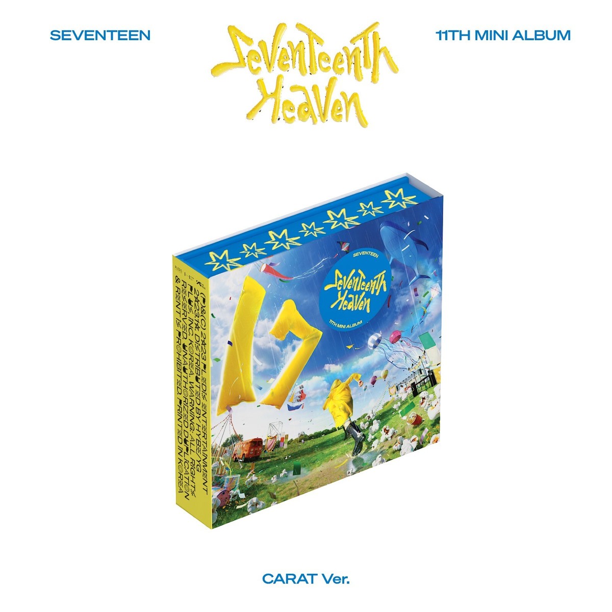 SEVENTEEN [SEVENTEENTH HEAVEN] 11th Mini Album CARAT Ver. CD+