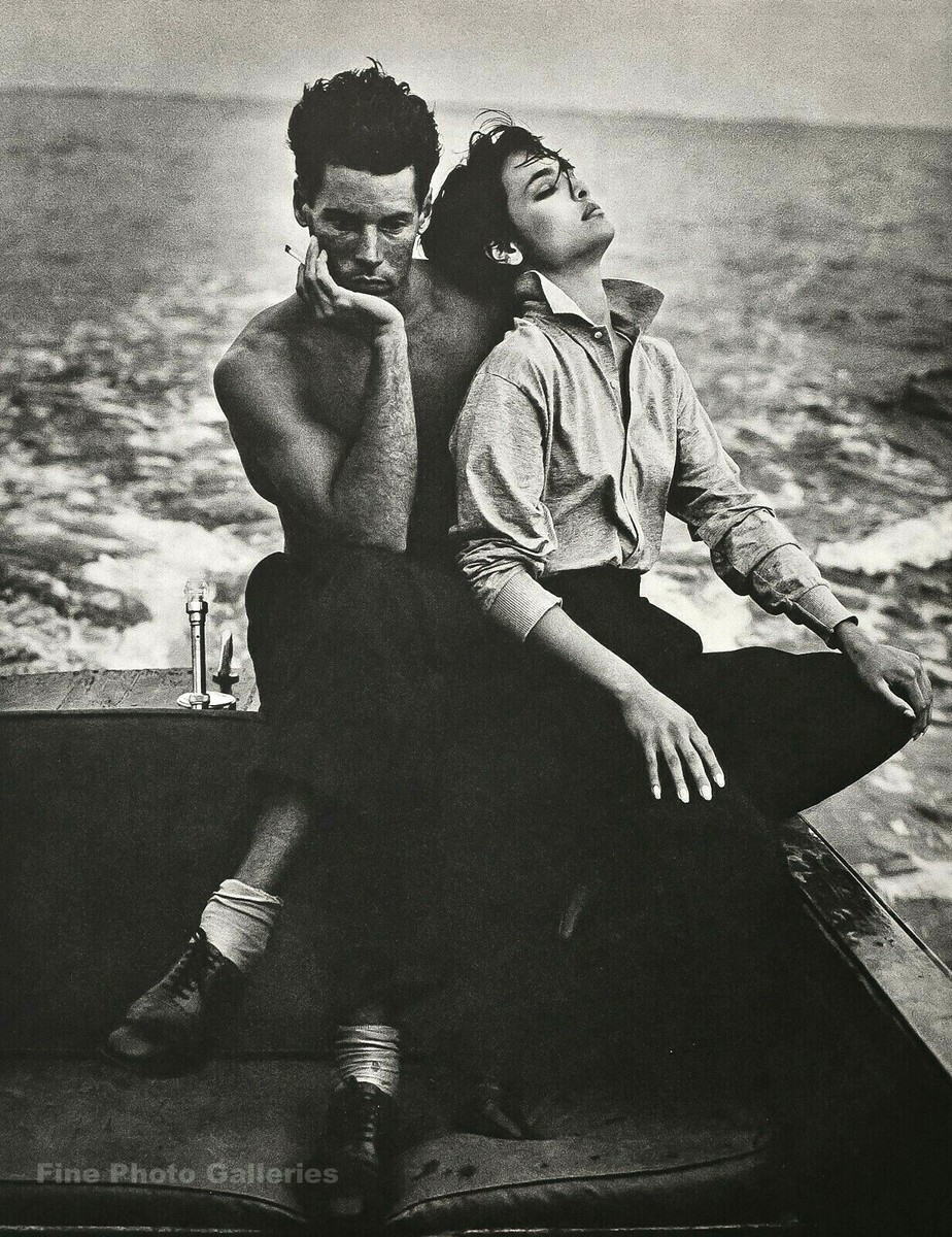 Bruce Weber Weberbilt バンダナ 1982 Vintage BRUCE WEBER Man Woman Talisa Soto Boating Romance