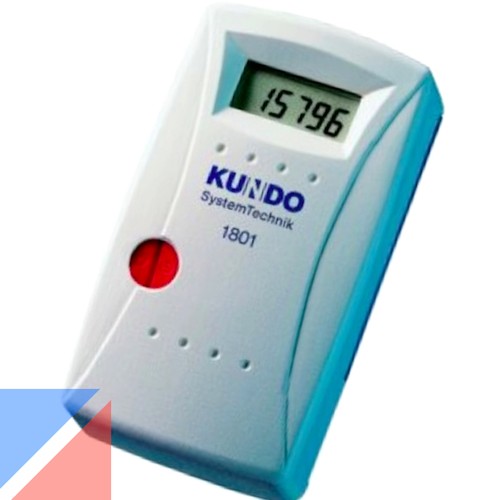 Kundo 1801 10 Stück elektr. Heizkostenverteiler ±Plombe ±Montageplatte EHKV HKV - Bild 8 von 11