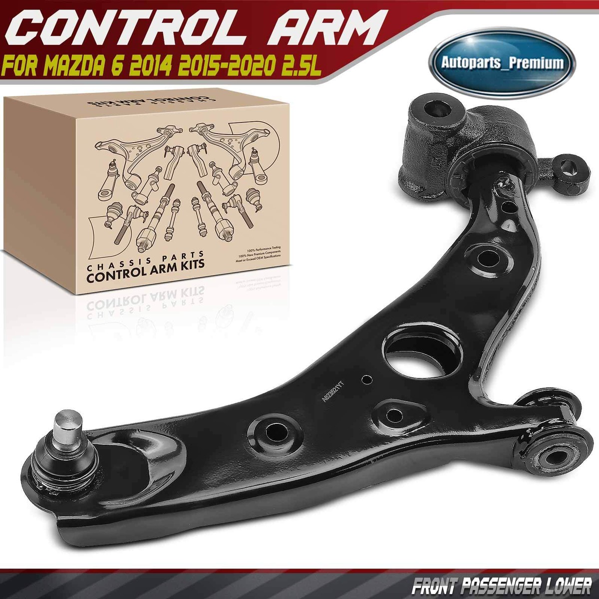 Front Right Lower Control Arm w/ Ball Joint Assembly for