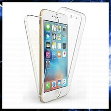 COVER 360° Per APPLE IPHONE 6 6S Custodia Fronte Retro TRASPARENTE Silicone TPU