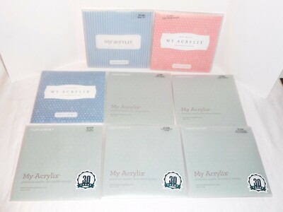 CLOSE TO MY HEART MY ACRYLIX  8 STAMP SETS STAMP OF THE MONTH HOLIDAY CRICUT +++