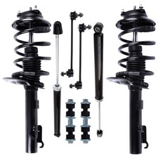For 2006-2007 Ford Focus Front Struts Rear Shocks Sway Bar End Links