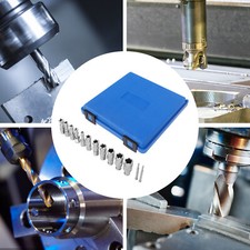 13PCS Tool Set Annular Cutter 7/16" TO 1-1/16" Drill Bits 1 inch Cutting Depth