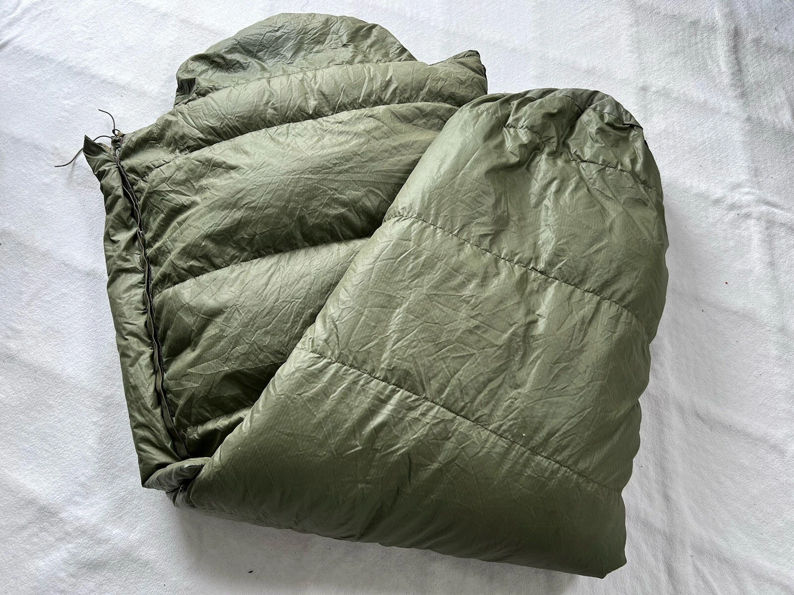 Vintage Comfy Down Filled Sleeping Bag Seattle Quilt MFG Co.