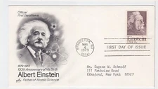 TurtlesTradingPost- Albert Einstein -1979 FDC #1774- Artcraft Cachet