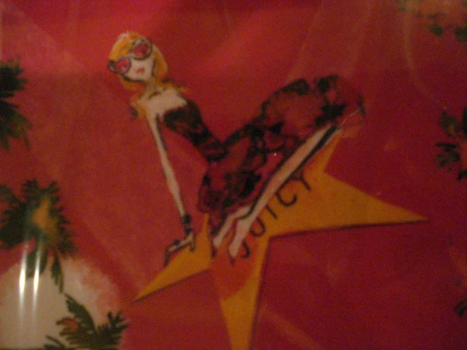 COOL JUICY COUTURE IPAD CASE IN A HARD CASE HIGHLIGHTING LOS ANGELES - YTRUT140  - Image 4 of 4