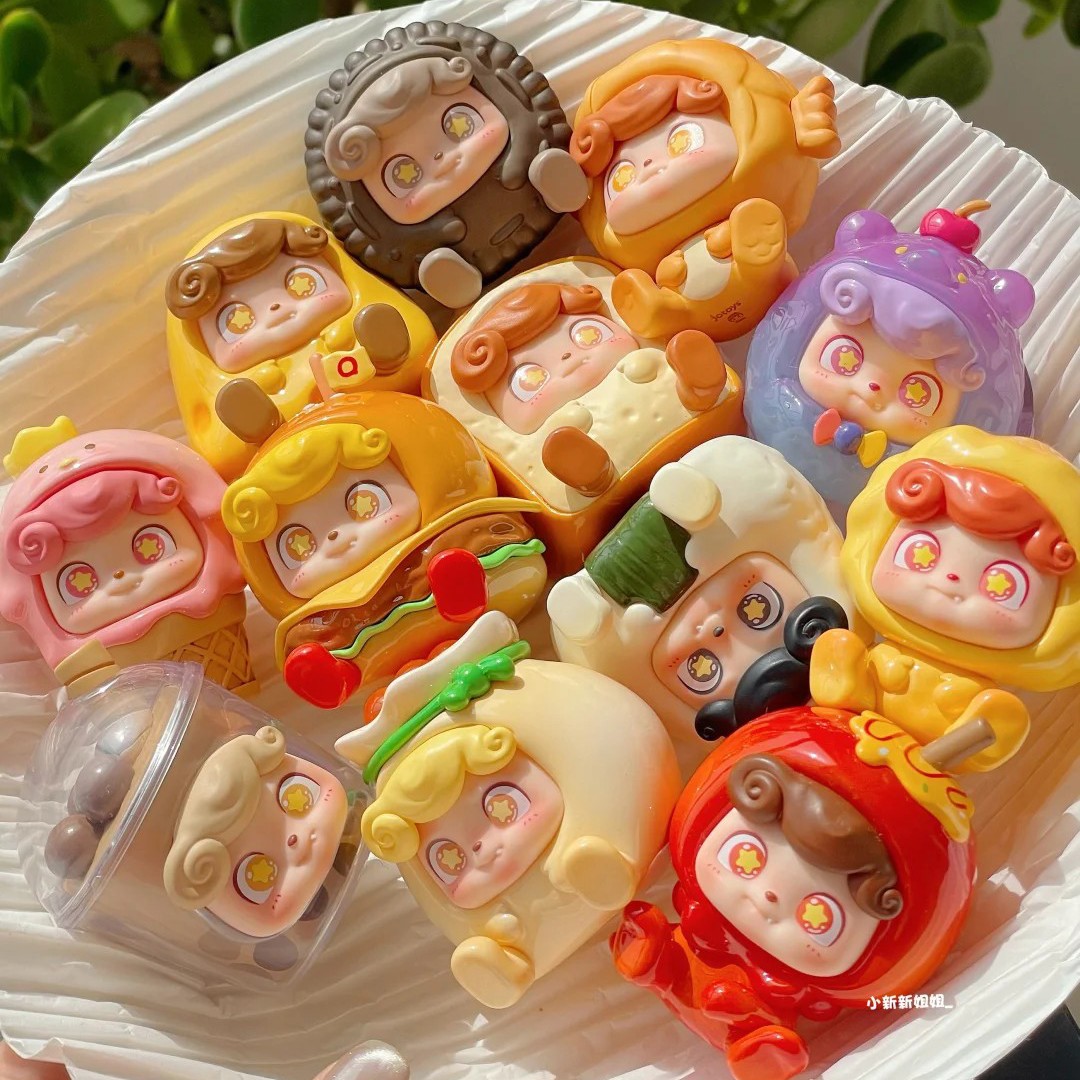 JOTOYS Q.Kid Street Snack Series Confirmed Blind Box Mini Figure