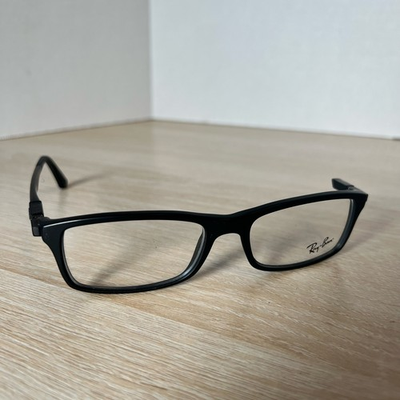 #ad #ad Ray Ban RB7017 5196 Black PARTS ONLY Flex Hinge Eyeglasses FRAMES 54 17 145 $19.96