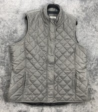 Magellan Outdoors Vest Mens 3XL Gray Quilted ...