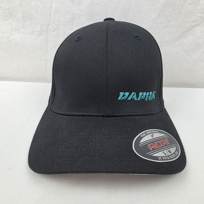The Original Flexfit Fitted Hat Black Size S/M Dapra Cap Mens Baseball 