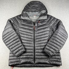 REI Co-Op Magma 850 Down Hoodie 2.0 Puffer Jacket Pertex XL Mens Grey Coat