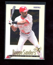 1997 EX-2000 REGGIE SANDERS #66 CREDENTIALS 256/299