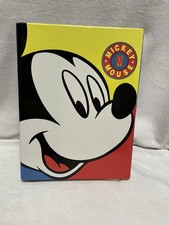 Vintage Disney Mickey Mouse 4x6 Photo Memories Album Inserts 46 Hold 200 Photos