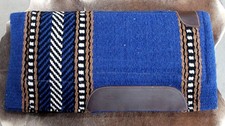 Wool Western Show Horse Trail SADDLE PAD Rodeo Blanket Tack 3862