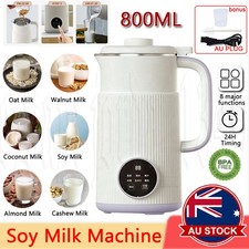 800ml Soy Milk Machine Juicer Automatic Heating Free Filter Soybean Milk Maker