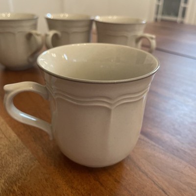 4 Vintage Southampton Stoneware Collection Mugs Cups Coffee Tea Made in Japan 