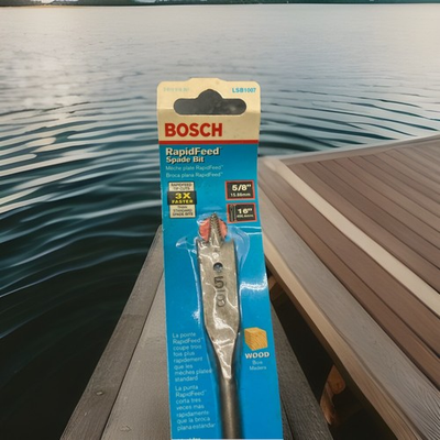 #ad #ad Bosch 5 8” x 16” Spade Bit Rapid Feed Wood Drill Bit LSB1007 $13.47
