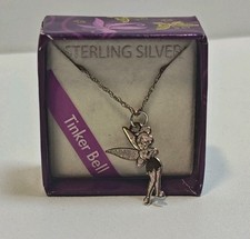 DISNEY Tinkerbell New Necklace Beautiful Designed in 925 Sterling silver 15810d