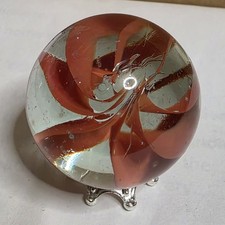 VINTAGE 35MM 8 VANE CATS EYE MARBLE/BOULDER