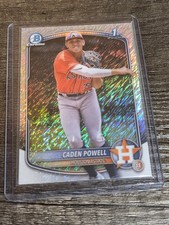 2025 Bowman Chrome - Prospects Caden Powell #BCP-212 Shimmer Refractor (RC)
