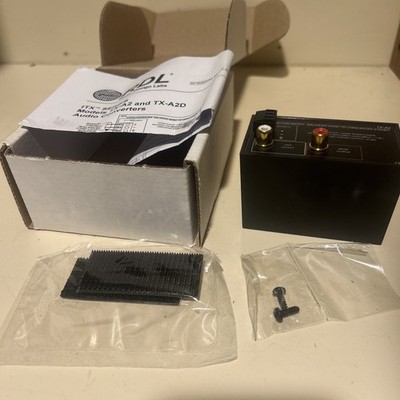 RDL TX-A2 Balanced Mono to Unbalanced Stereo Audio Converter With Screws