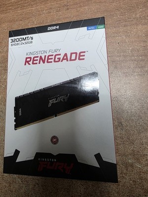Kingston FURY Renegade 64GB (2x32GB) DDR4 RAM 3200MHz (KF432C16RBK2/64)