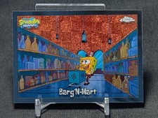 Barg'N-Mart 2025 Topps Chrome SpongeBob SquarePants 25th Anniversary Card #131