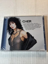 Cher ICON Best Of 12 Essential Songs NEW SEALED CD 2010s 2011 No Cracks In Case
