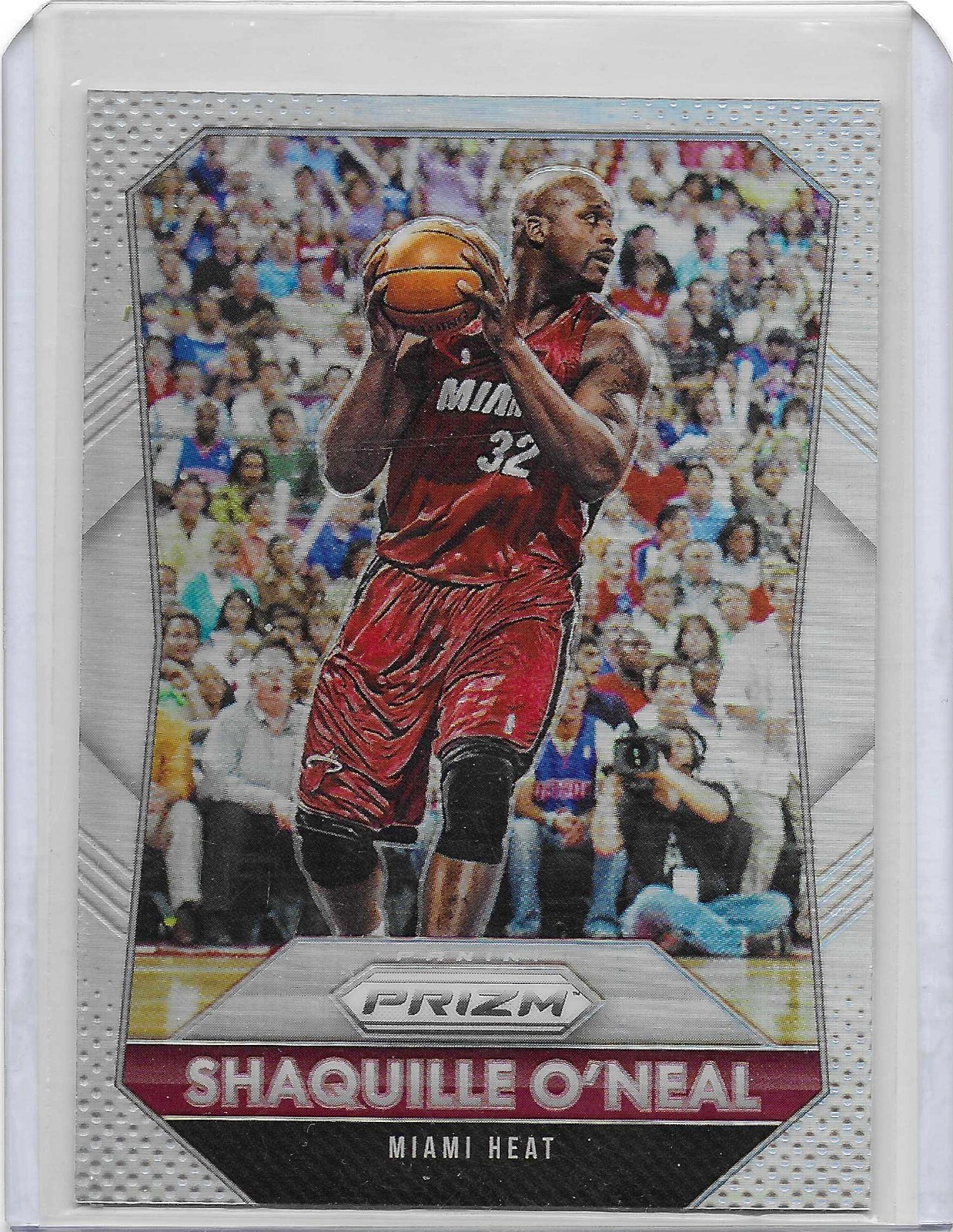 2015-16 Panini Prizm - Shaquille O'Neal #284 Silver Prizm - Miami Heat