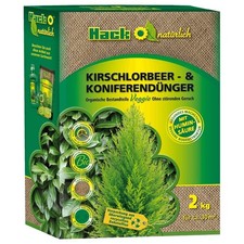Engrais HACK-Bio pour laurier-cerise et conifères, 2 kg