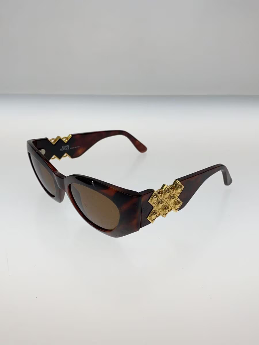 GIANNI VERSACE Medusa Sunglasses Tortoiseshell Pattern BRW BRW Women's MOD.420 D thumbnail 2
