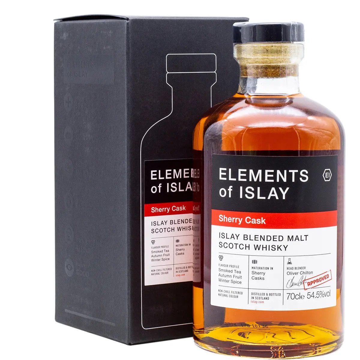Elements of Islay Sherry Cask Islay Blended Malt Scotch Whisky 0,7l 54,5%