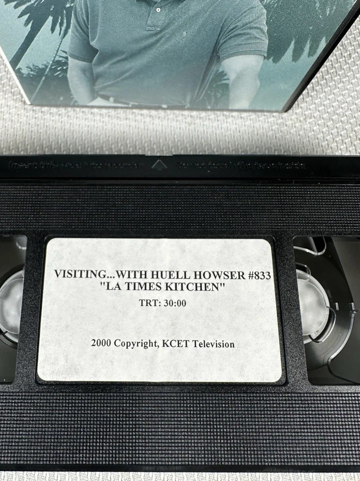 Visiting with Huell Howser VHS - LA Times Kitchen #833 California's Gold - Image 2 of 3