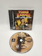 Tomb Raider: The Last Revelation (PS1 1999) CIB Tested Black Label Reg Card Mint