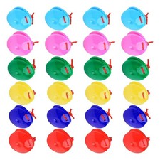 24 Pieces Finger Castanets Percussion Instrument Toys Development Toys Musical