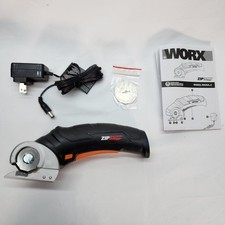 Worx ZipSnip Cordless Shear WX081L Li-Ion Black Orange with Case
