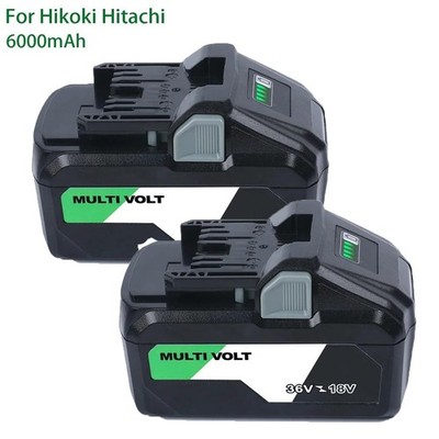 2X For Metabo HPT BSL36A18 Li-Ion Battery Multi Volt 372121M BSL36B18 36V/18V