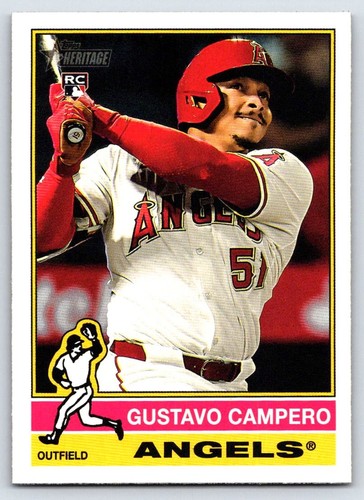 2025 Topps Heritage #339 Gustavo Campero | Baseball Card