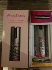 Crazy Beauty Portable Cordless Automatic Hair Curler USB Rechargeable