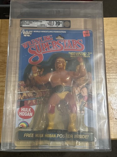 WRESTLING SUPERSTARS HULK HOGAN 1984 SERIES 1 5 BA...